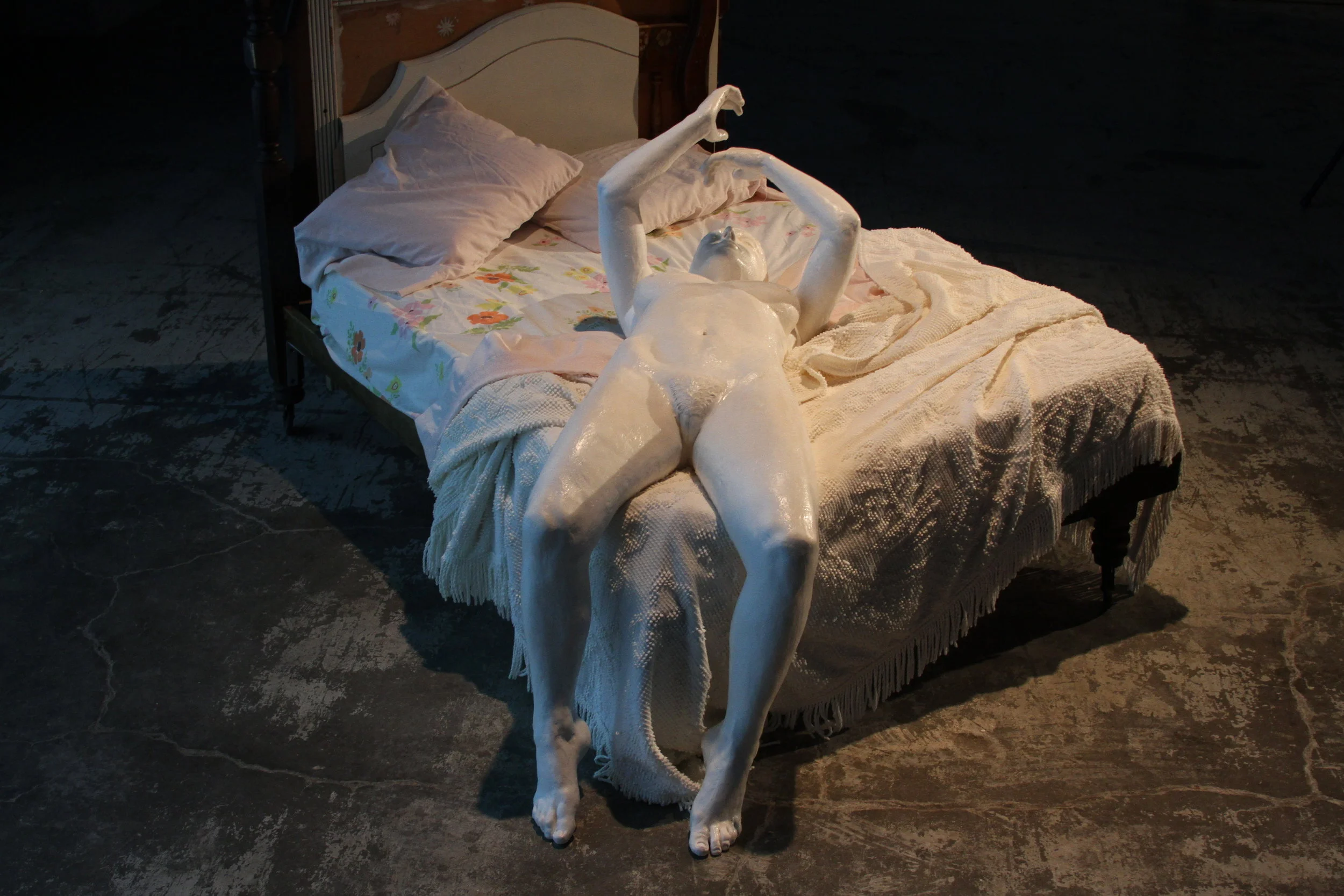 Girl in Bed