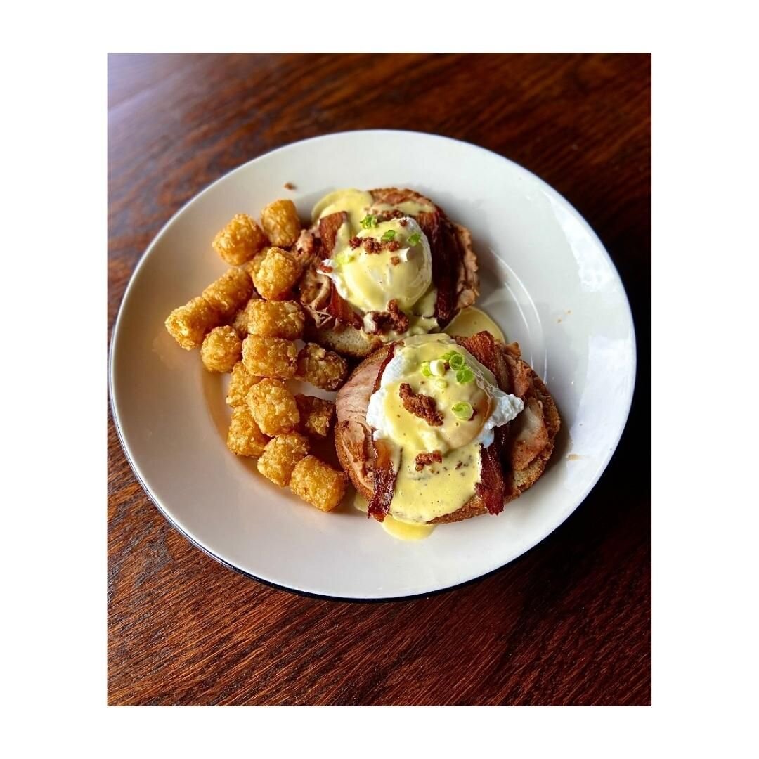 Today GB Bacon Week comes to a close. We leave you with one last delectable meal, a GB Bacon Doughnut Benedict. House-made ham, poached egg and hollandaise on a GB bacon doughnut 
Order our Doughnut Benedict and get entered into our bacon raffle.  Fi