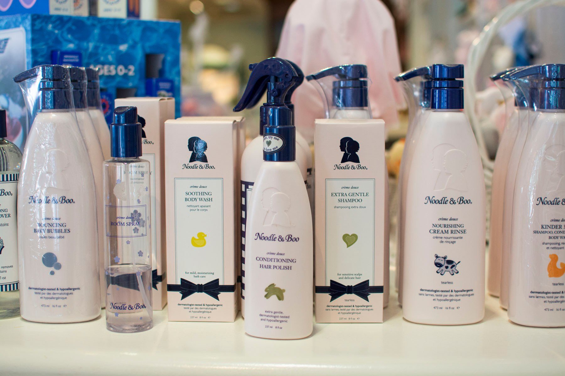 Noodle &amp; Boo just sent us a brand new shipment! This high-quality brand provides soap, lotion, hair products, bubbles and more for baby. Any of their products make a great gift for a family that has everything.