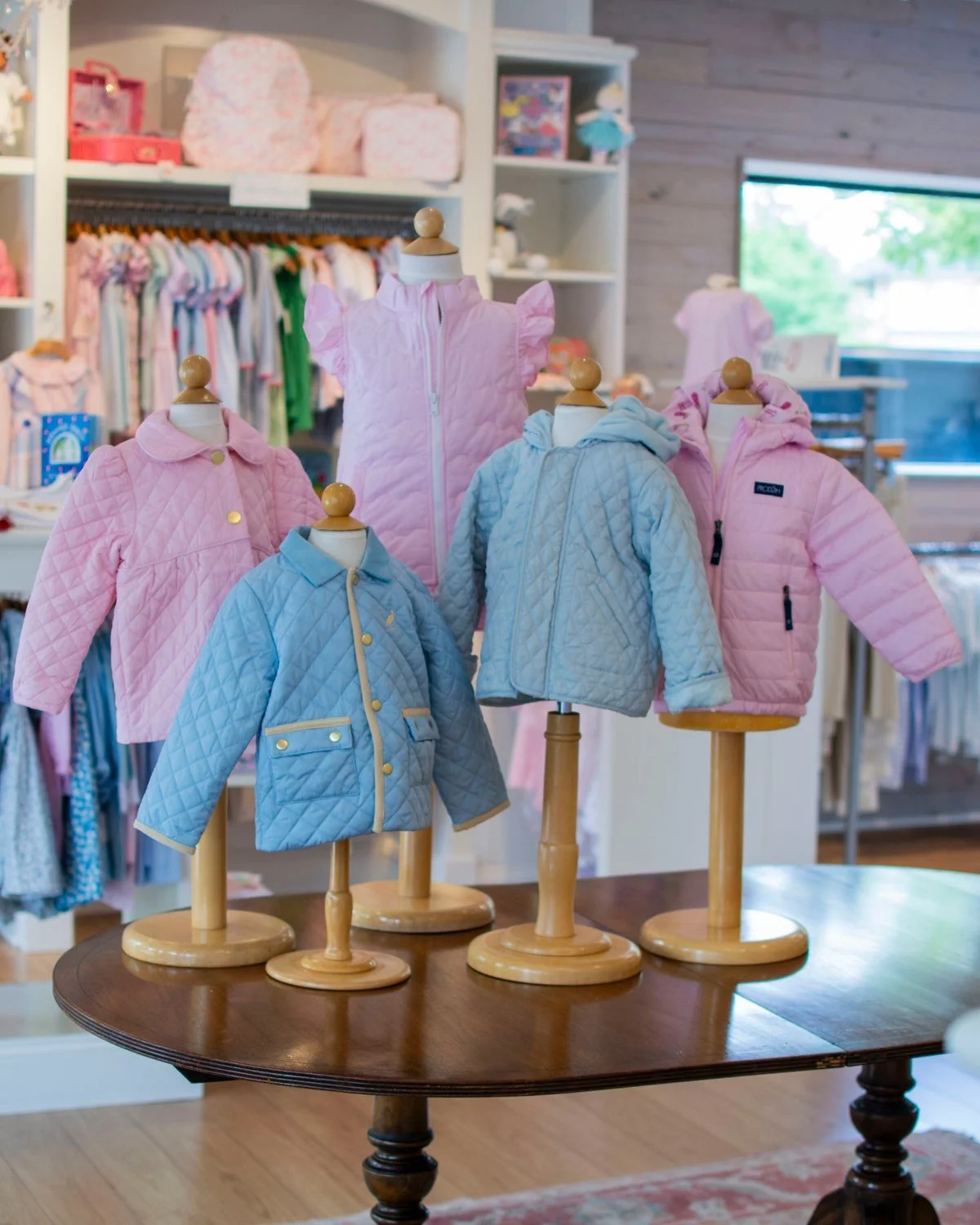 Coat styles in stock! From The Beaufort Bonnet, Prodoh and The Proper Peony.