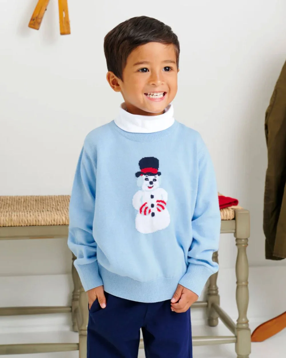 Swipe through to see boys sweaters, tops and turtlenecks for the season. Call the shop to inquire about availability! ❄️⛄️🛷