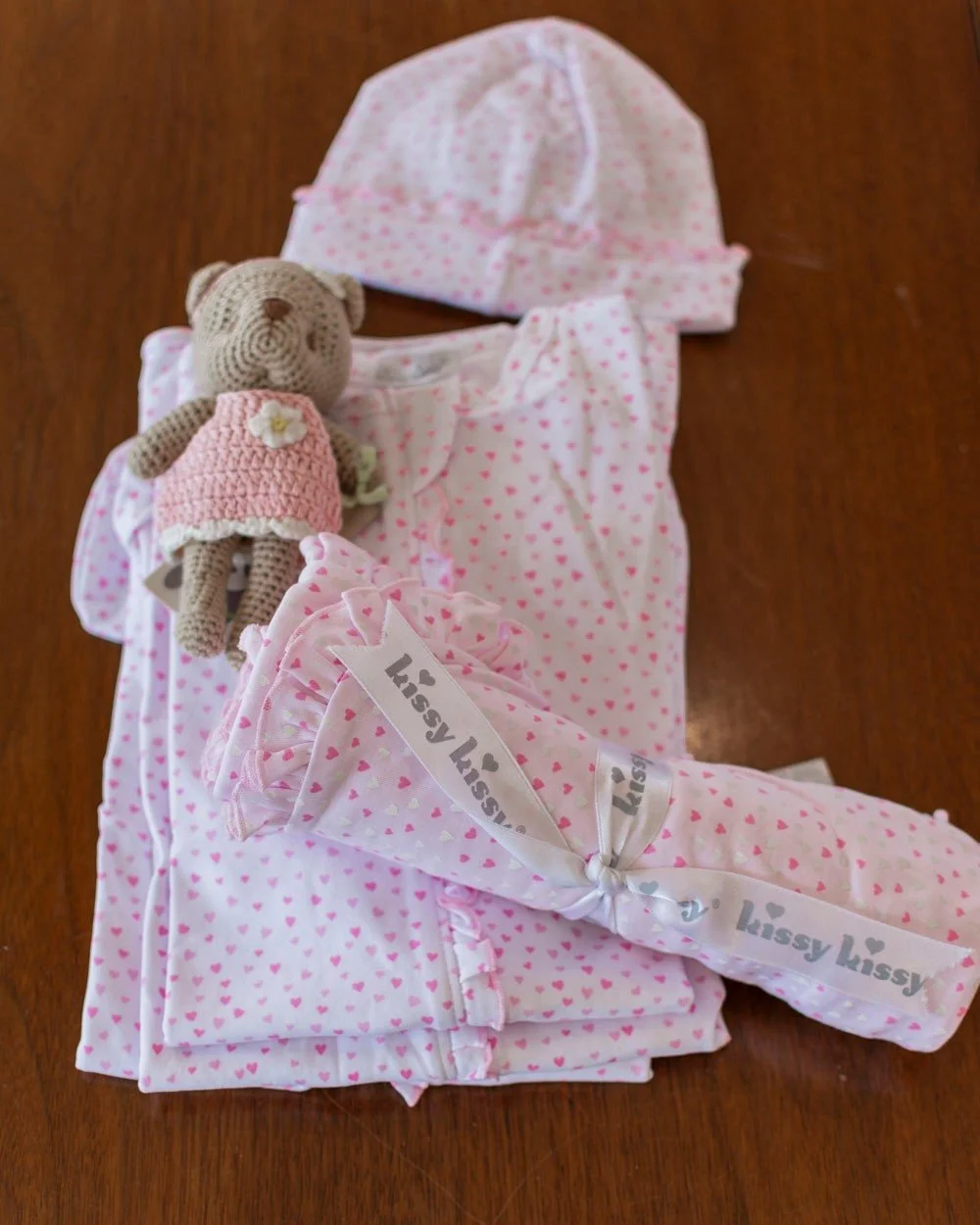 Valentine's baby gowns and footies from Kissy Kissy 💕💕