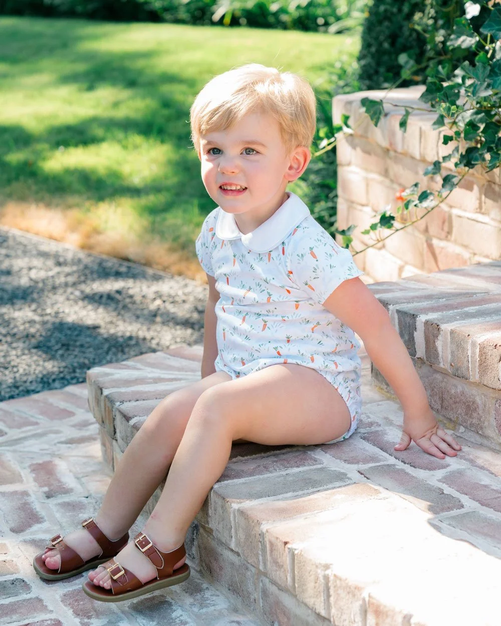 Get ready for Easter with the happiest, softest bunnies in the patch! The Peep collection is the perfect balance of sweet and joyful from @theproperpeony. We carry The Peeps Bubble for boys and the Peeps Twirl Dress for girls. 🥕🥕🥕