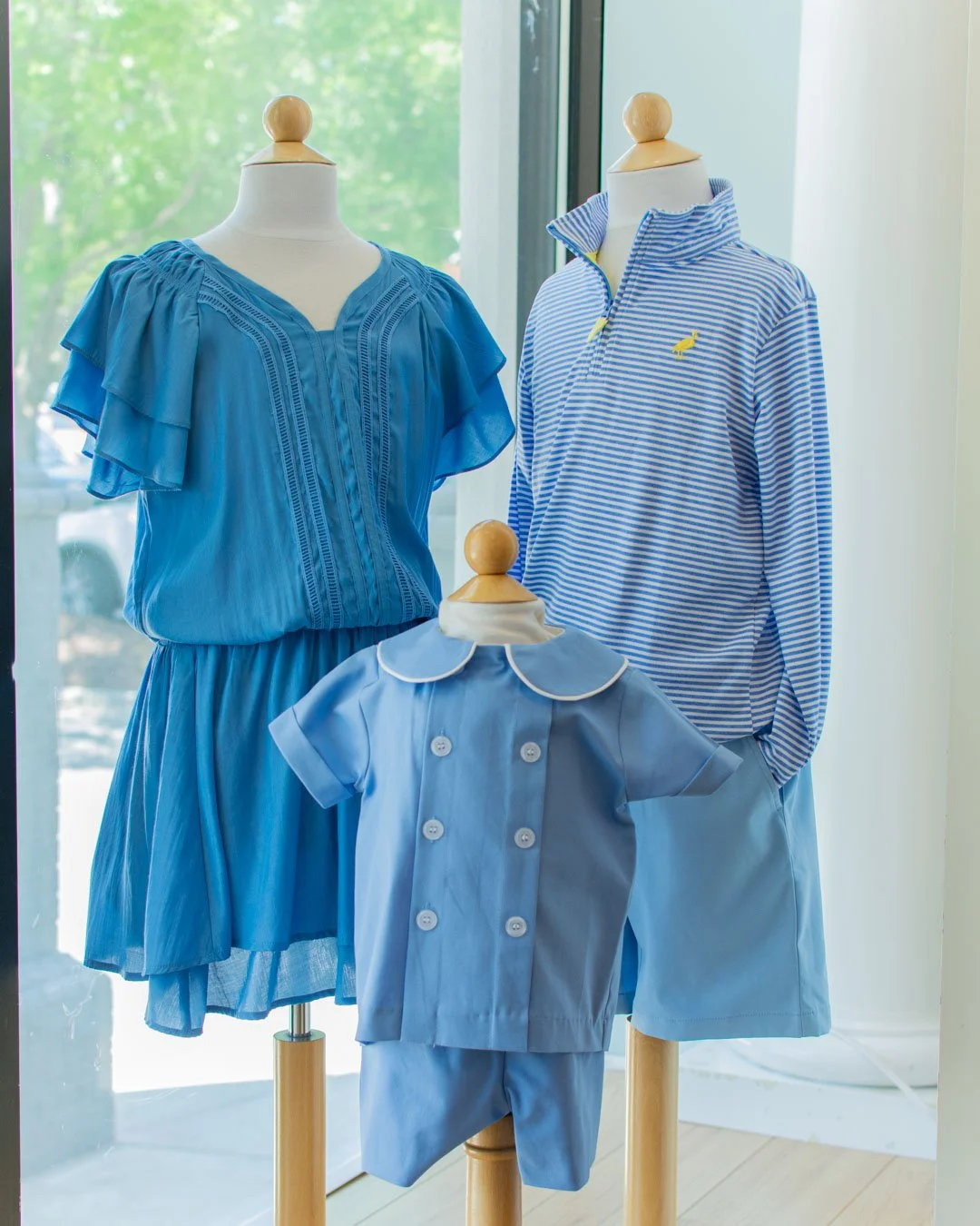Blue styles from The Bailey Boys, Johnnie-O and Pleat. 💙