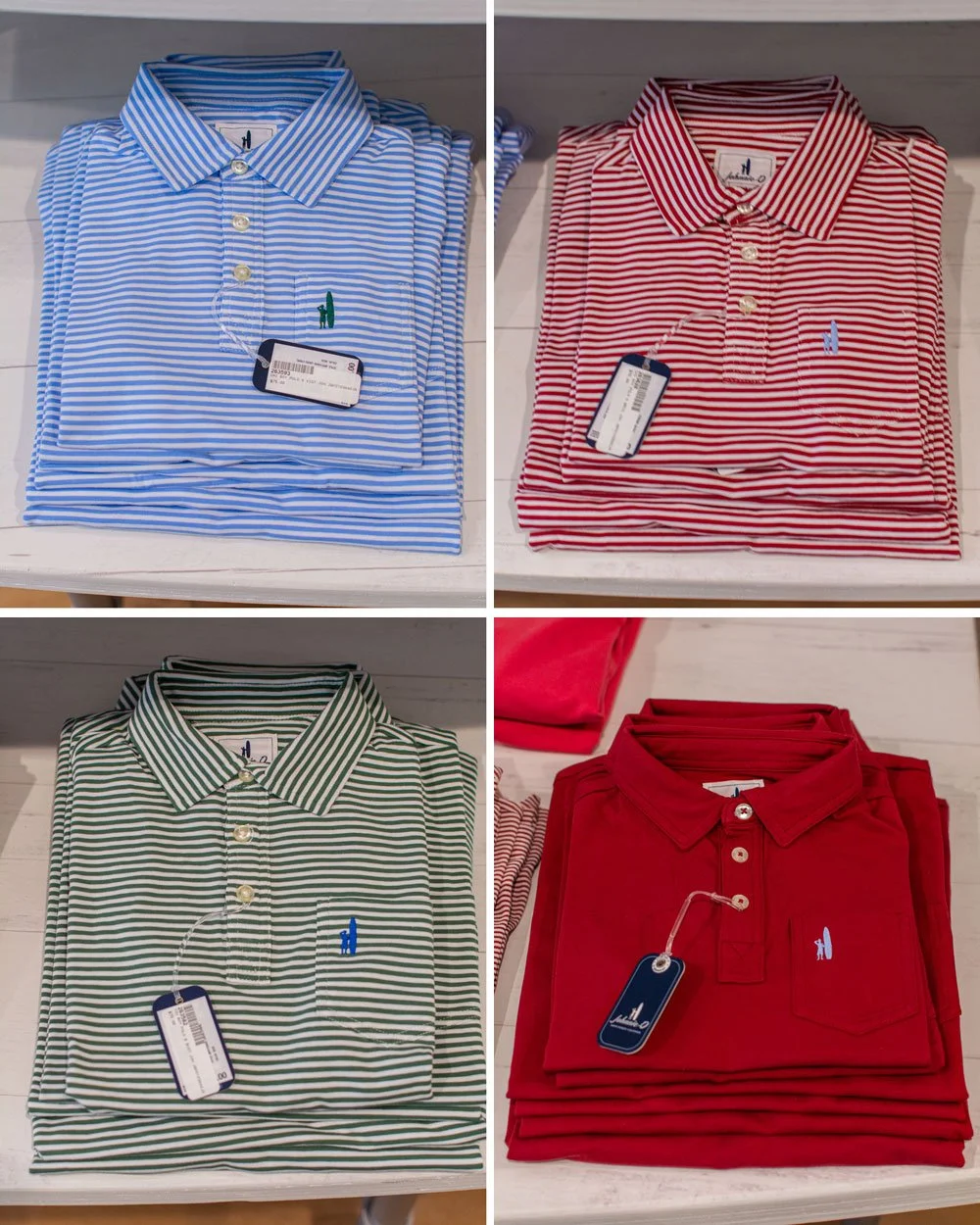 New polos arrived from Johnnie-O for the season. Swipe through to see what is new ➡