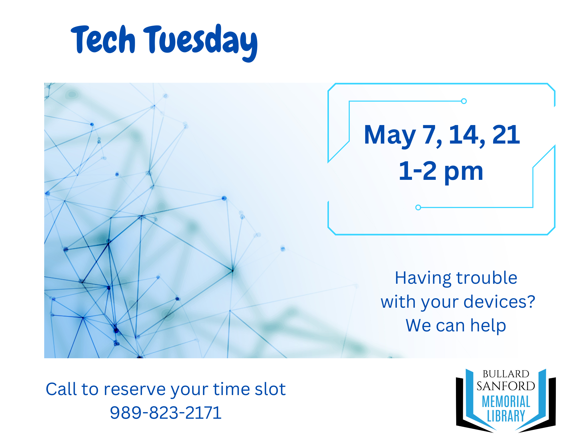 Calendar — Bullard Sanford Memorial Library