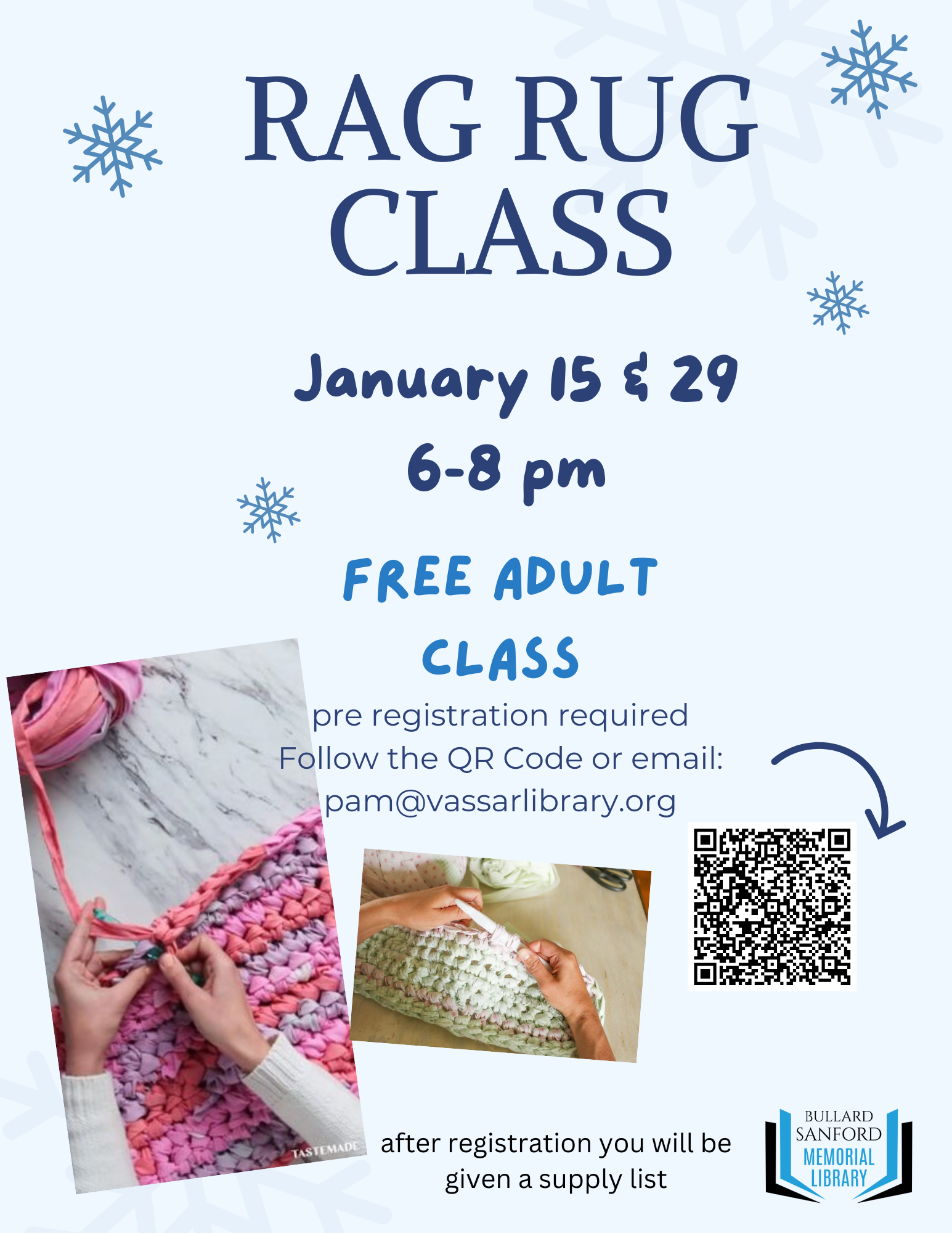 Calendar — Bullard Sanford Memorial Library