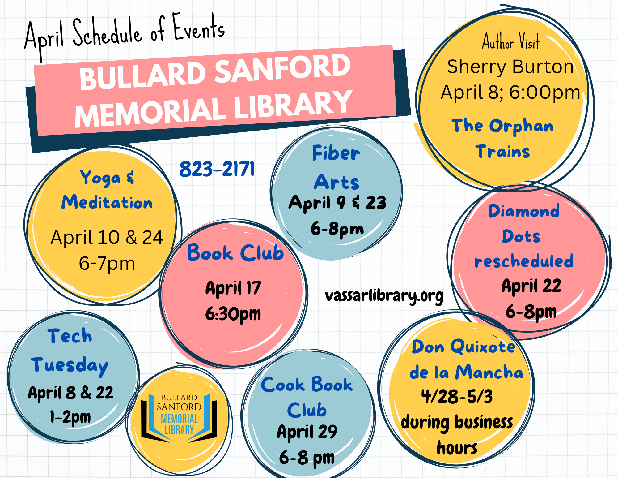 April Schedule of Events