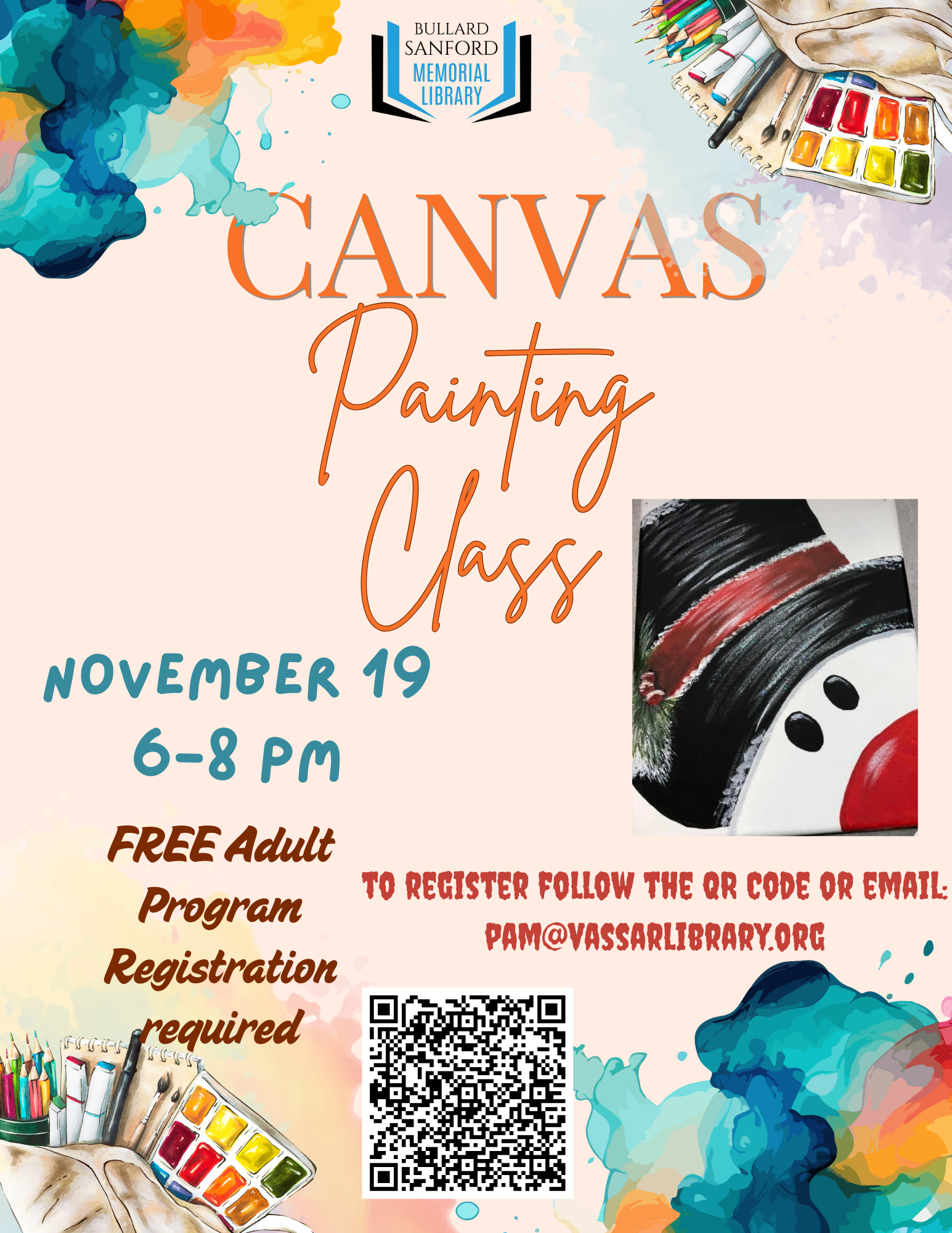 Canvas Painting Class