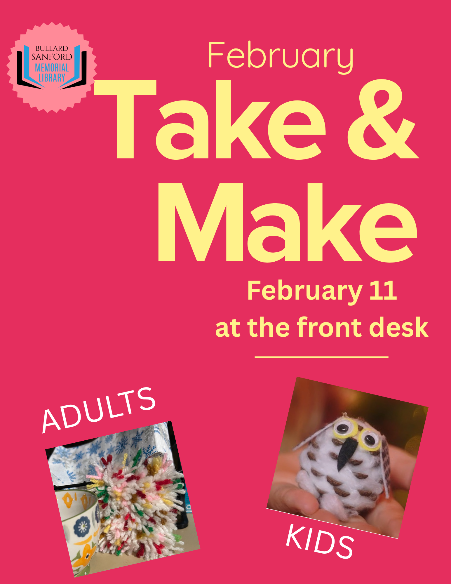 February Take & Make