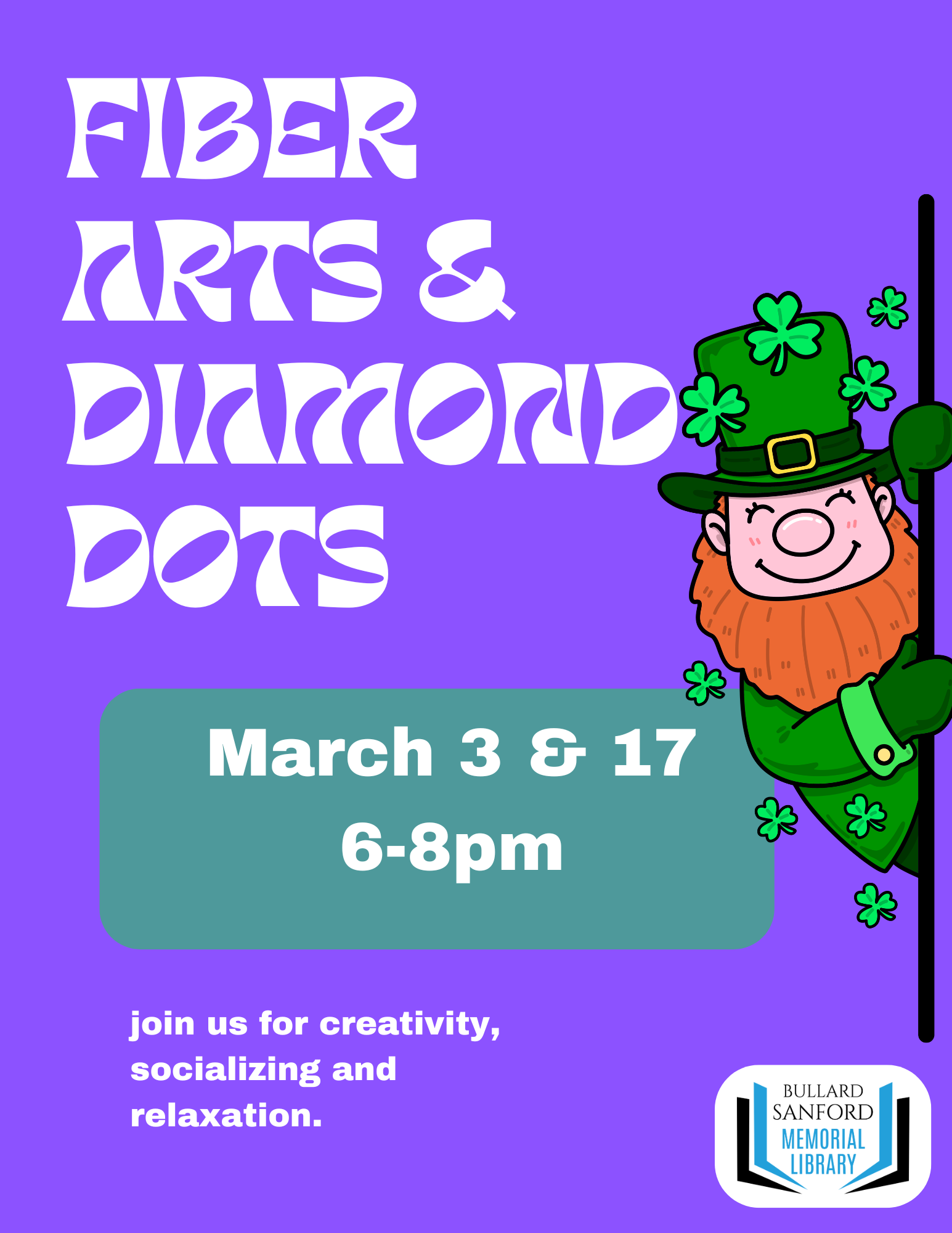 Fiber Arts & Diamond Dots