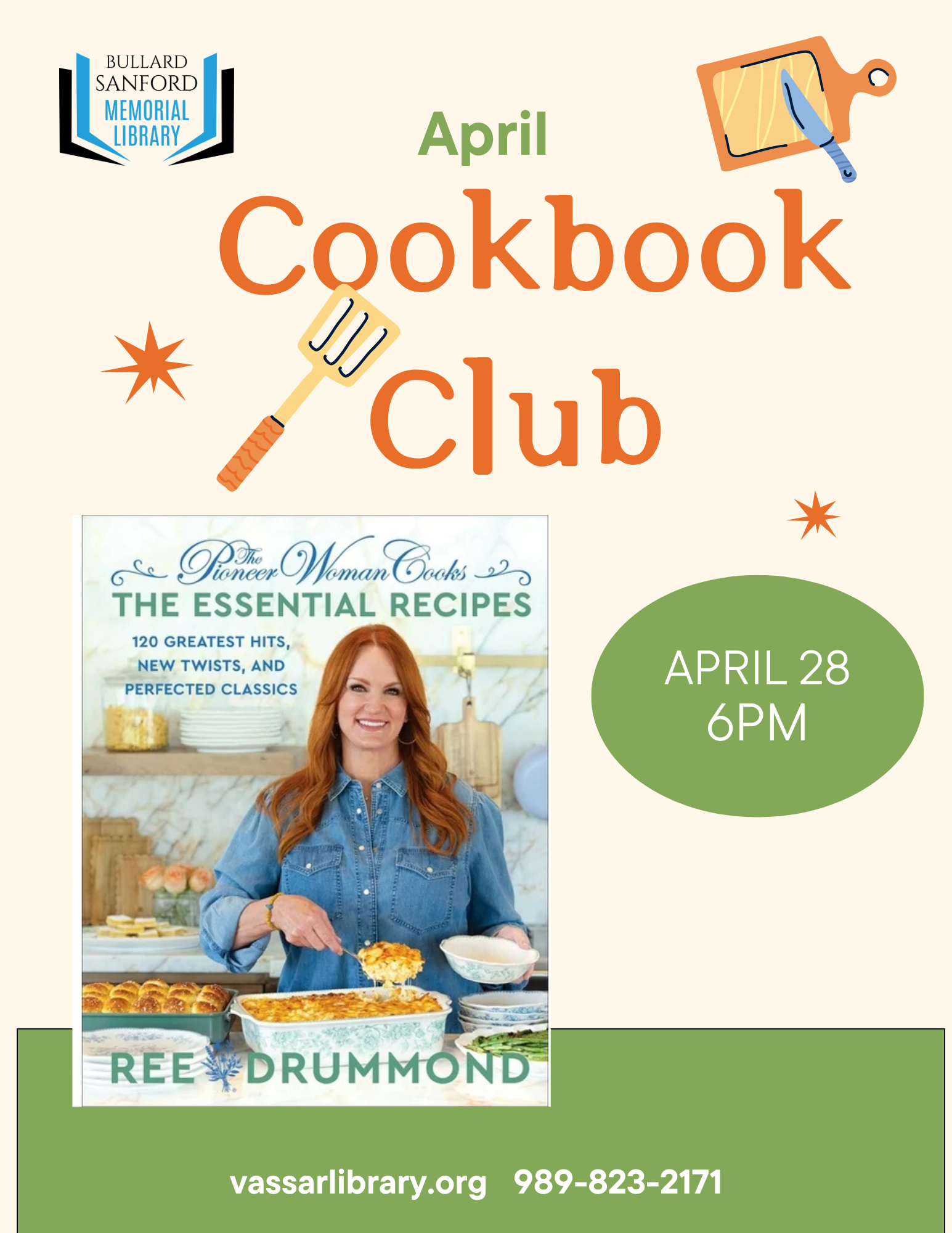 April Cookbook Club