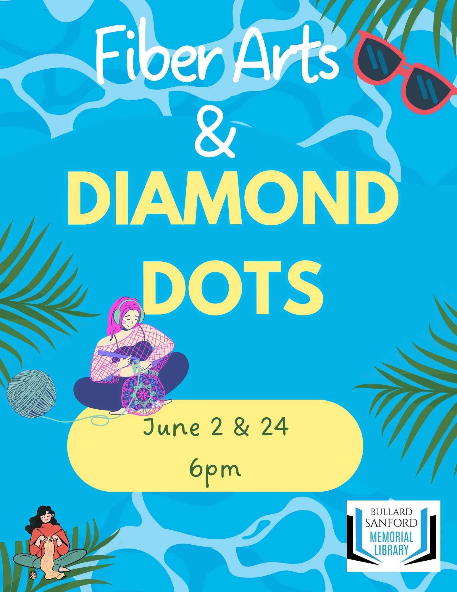 Fiber Arts & Diamond Dots