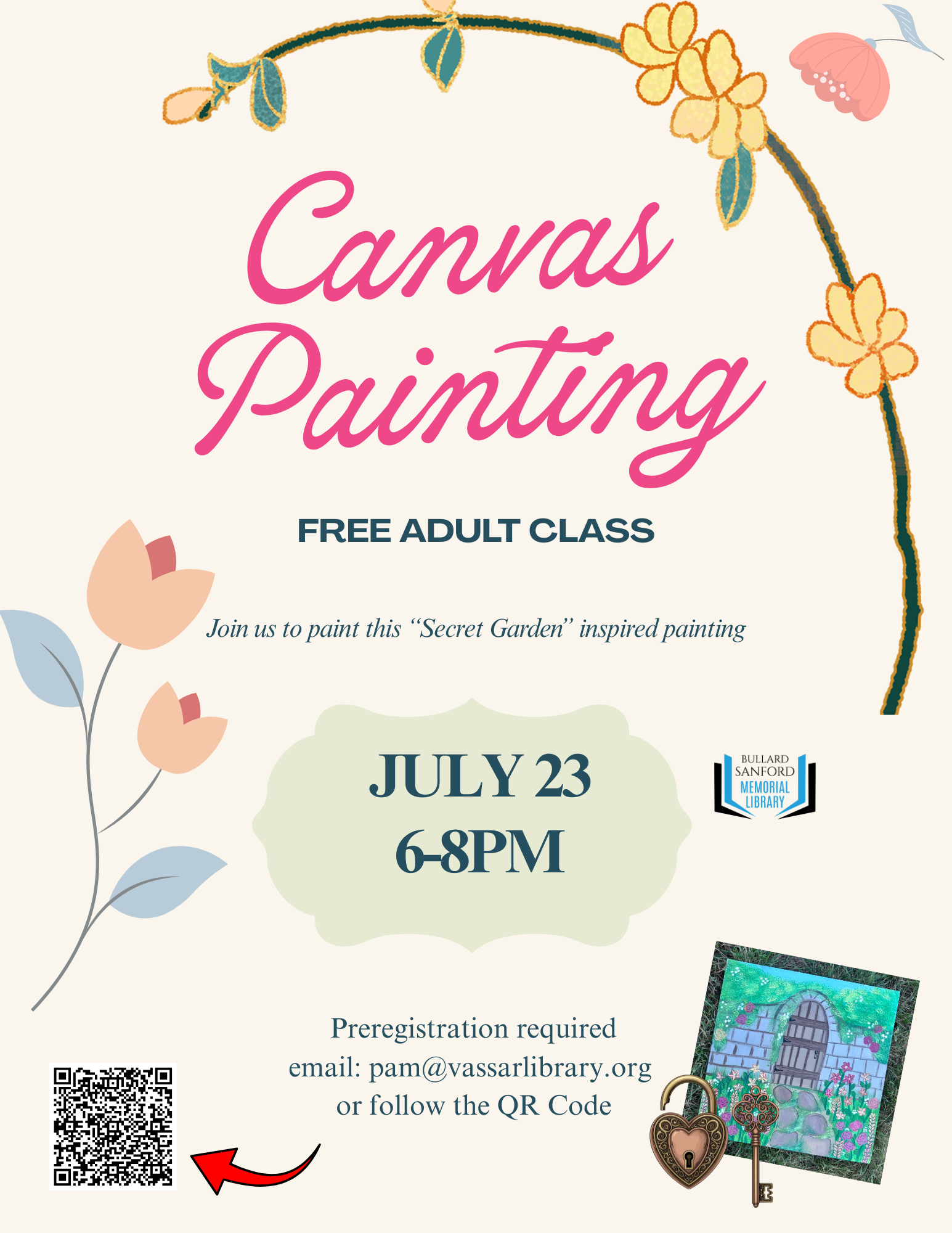 Canvas Painting Class