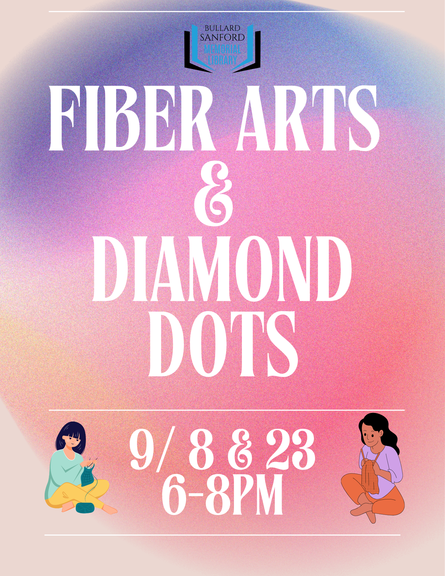 Fiber Arts & Diamond Dots