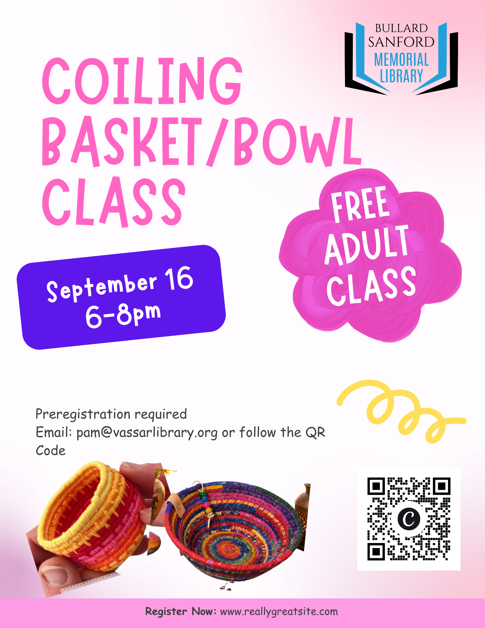 Coiling Basket/Bowl Class