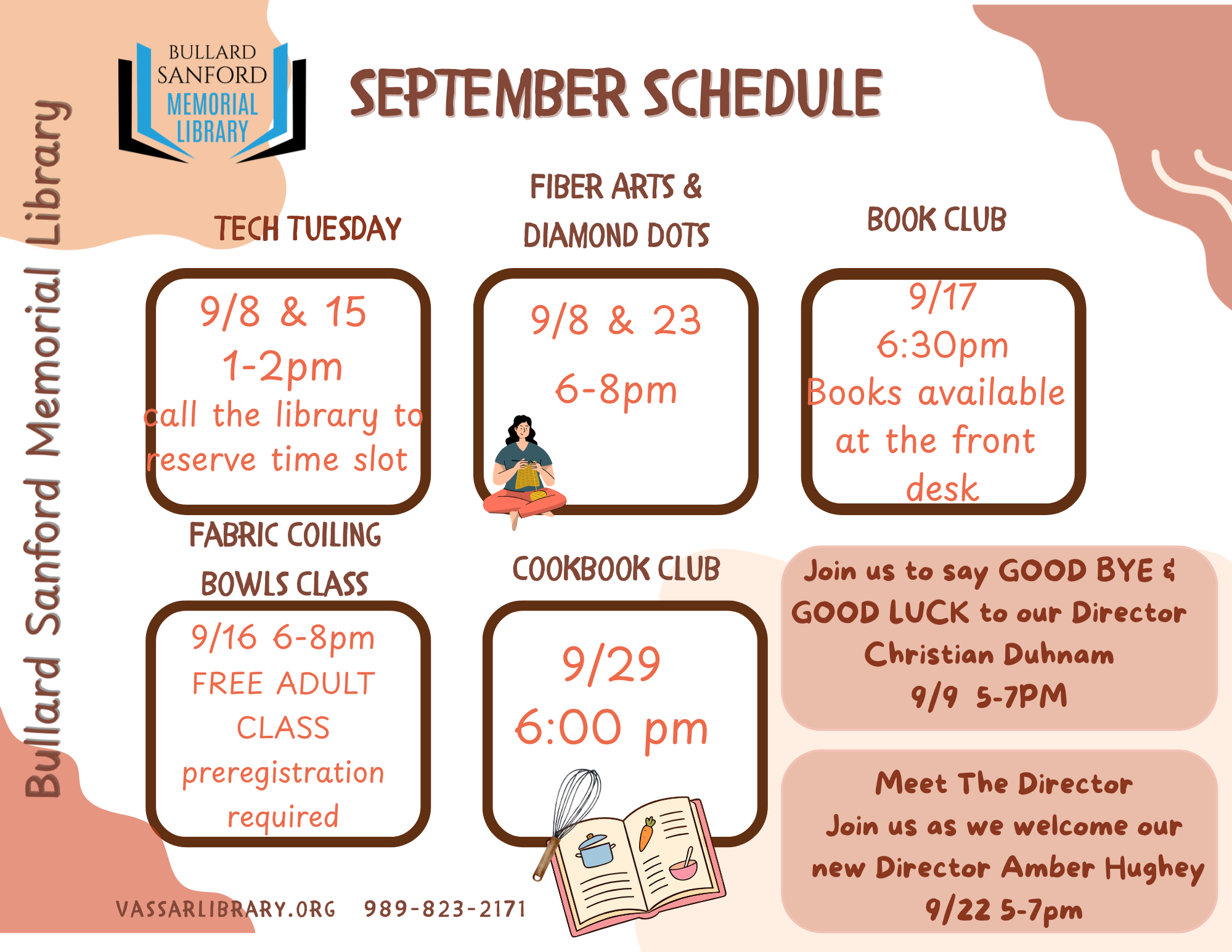 September Schedule of Fun