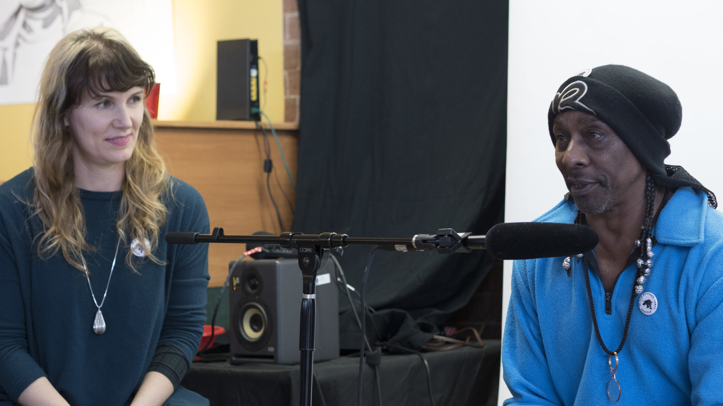 Rachel Kessler interviews Robbie Hill at the Shelf Life Open House