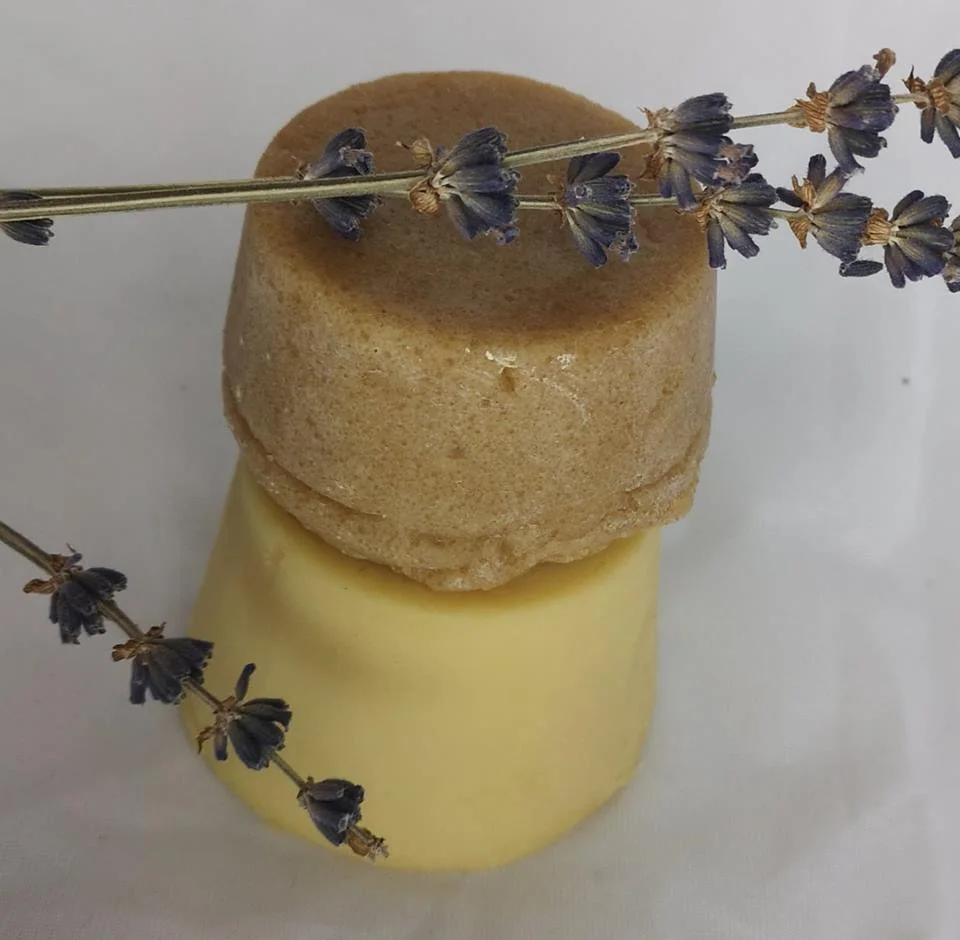 Body Scrub &amp; Lotion Bar Duo - Lavender Gift Set