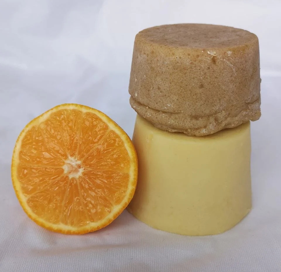 Body Scrub &amp; Lotion Bar Duo - Marigold &amp; Mandarin Gift Set