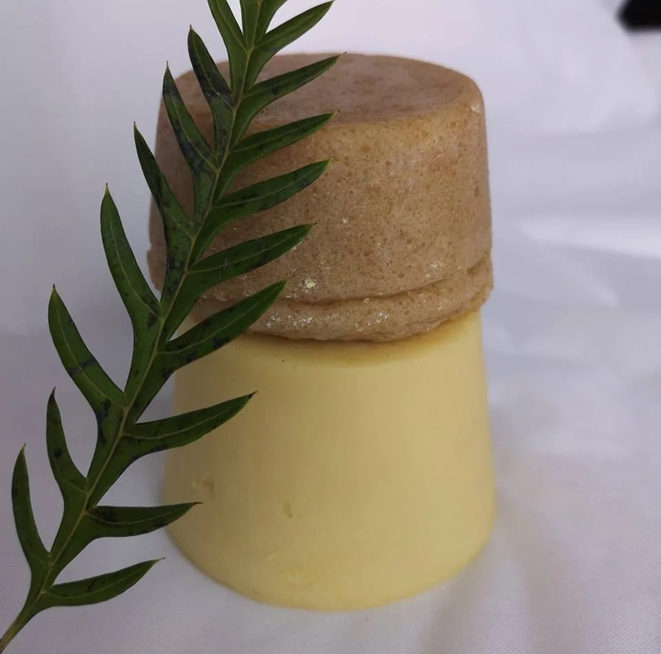 Body Scrub &amp; Lotion Bar Duo - Patchouli Gift Set