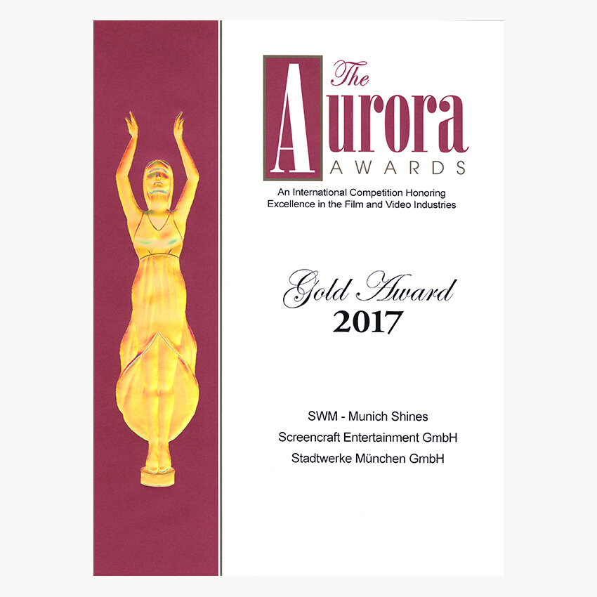 Aurora Gold Award 2017