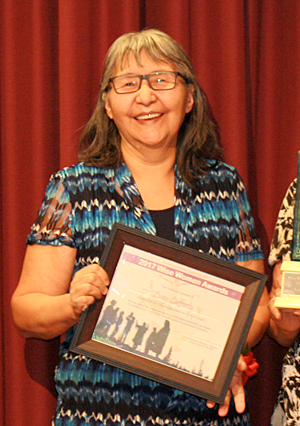 Lucy Lafferty Behchoko of the Tlicho Region