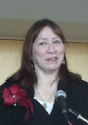Ethel Blondin-Andrew Tulitaof the Sahtu Region