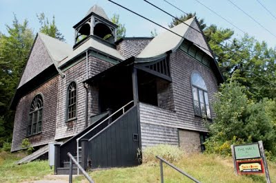The Hall as viewed from the street.