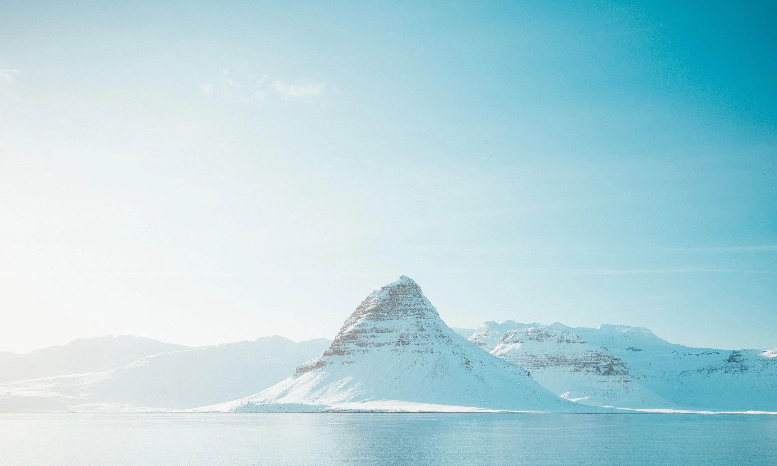 Kirkjufell from the boat