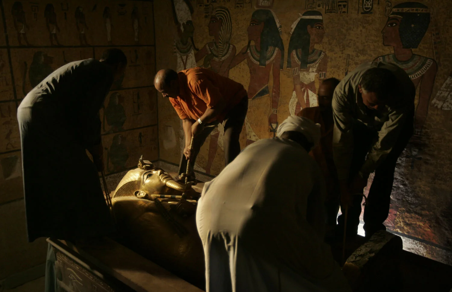 Egypt King Tut's Mummy