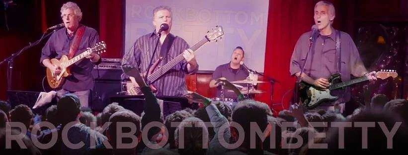 Rock Bottom Betty Rock Bottom Betty has been entertaining audiences since 1996 with it's up-beat, creative renditions of popular music from the 40's all the way up to today's hits - and audiences love 'em!