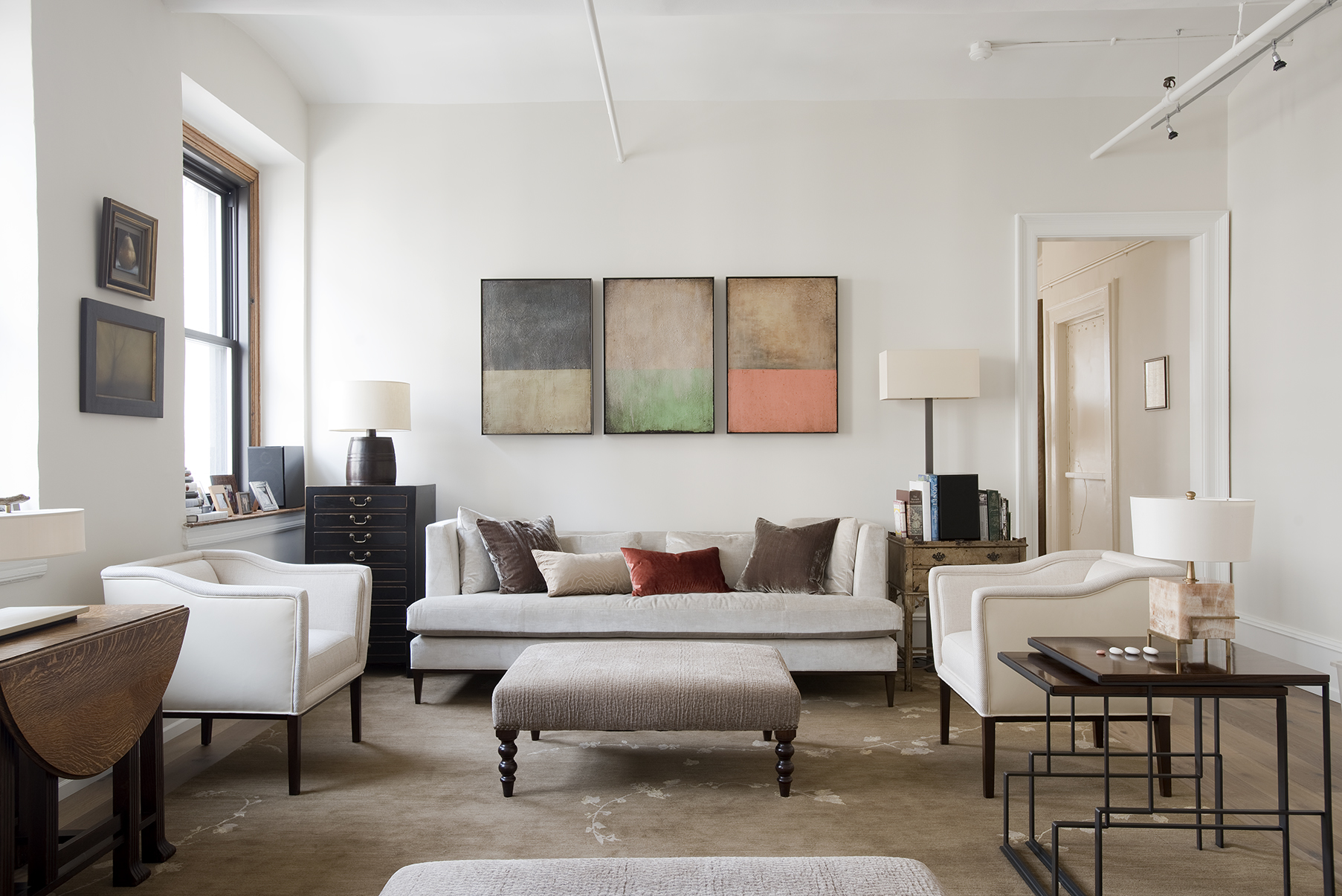 GREAT JONES STREET LOFT — Threshold Interiors