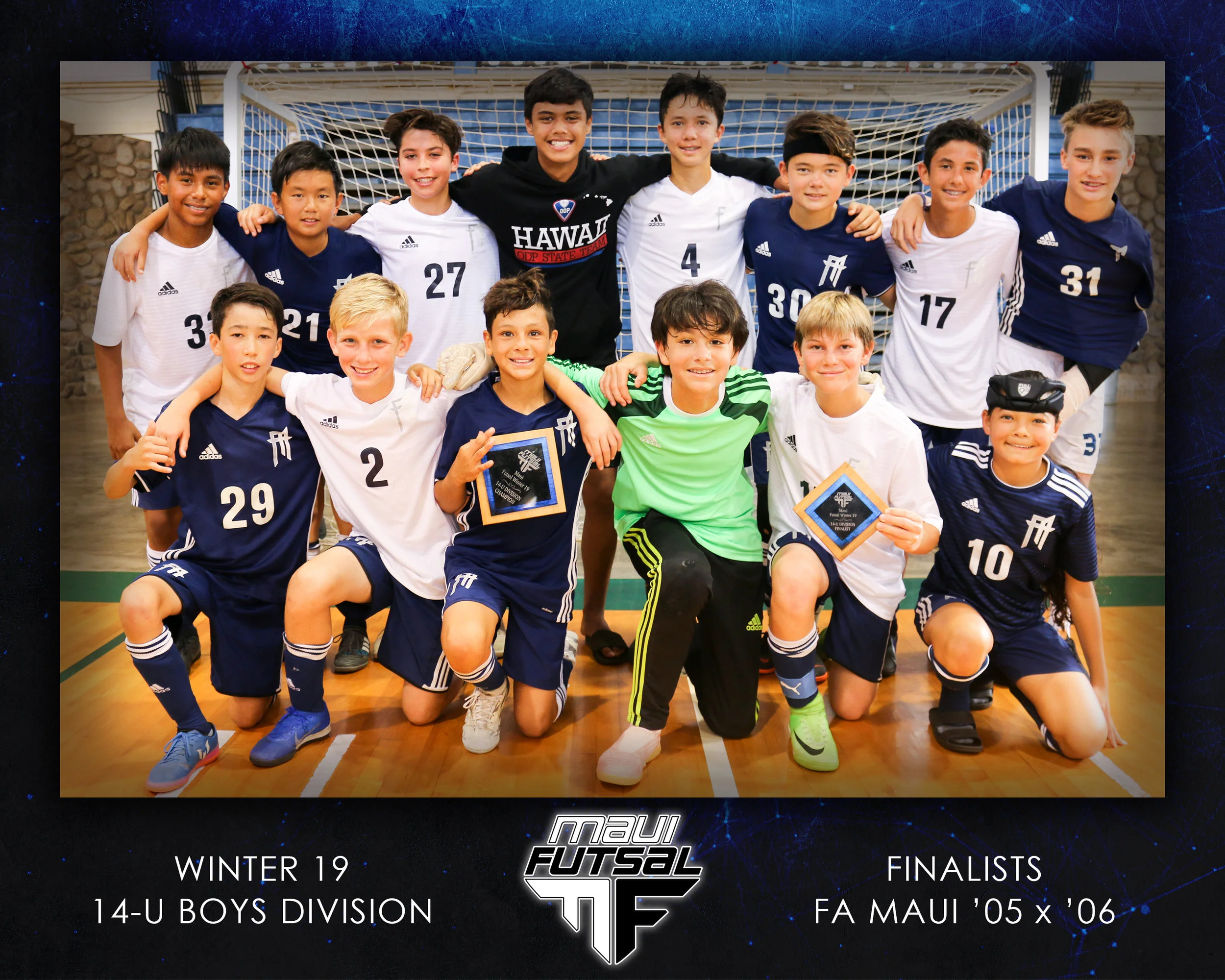 CHAMPIONS: FA Maui ’06 Boys | RUNNER-UP: FA Maui ’05 Boys