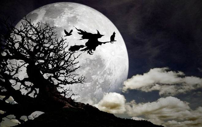 Beware the wild woman roaming around in the dark.