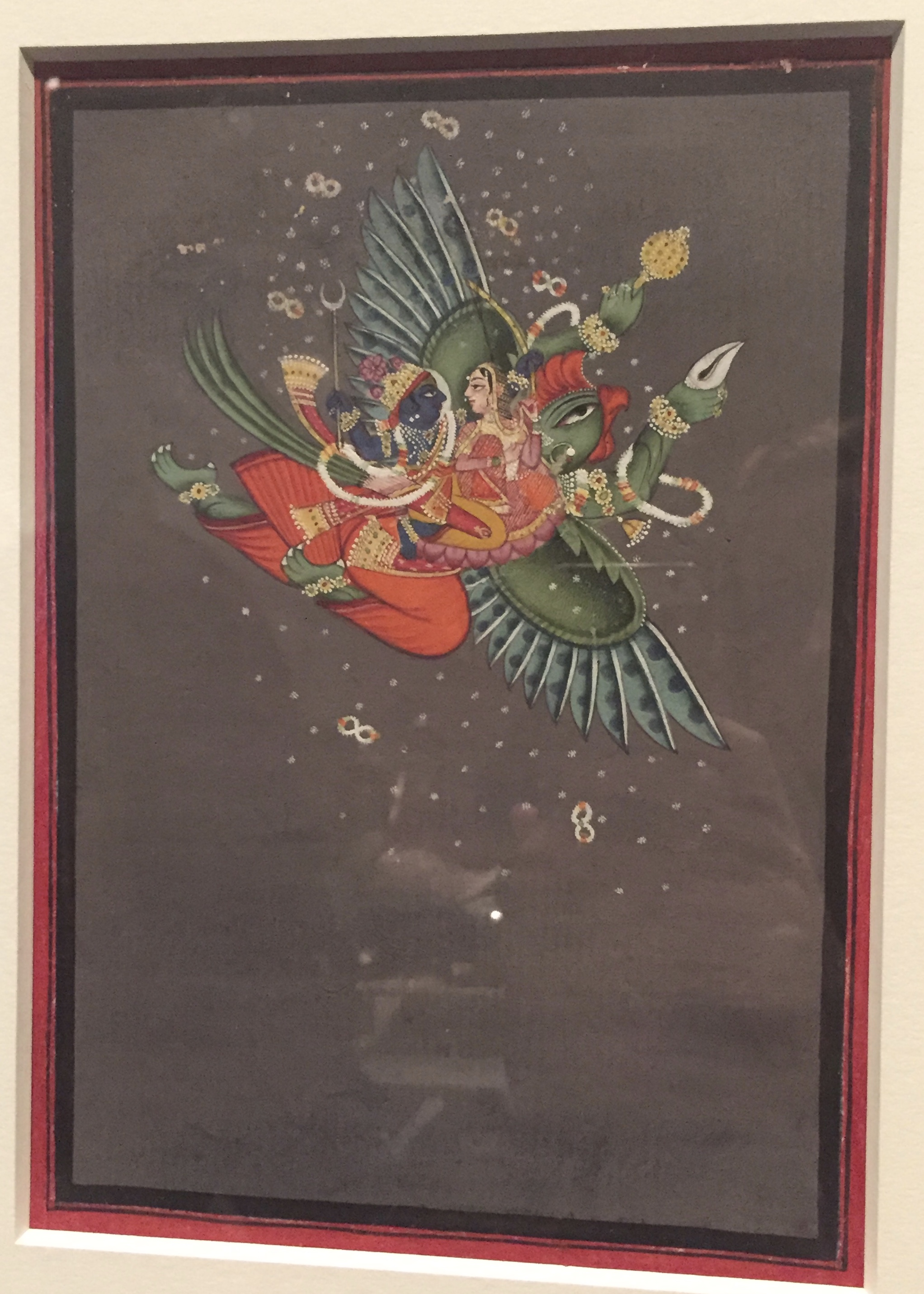 One of a handful of paintings from the "Worshipping Women" exhibit. 