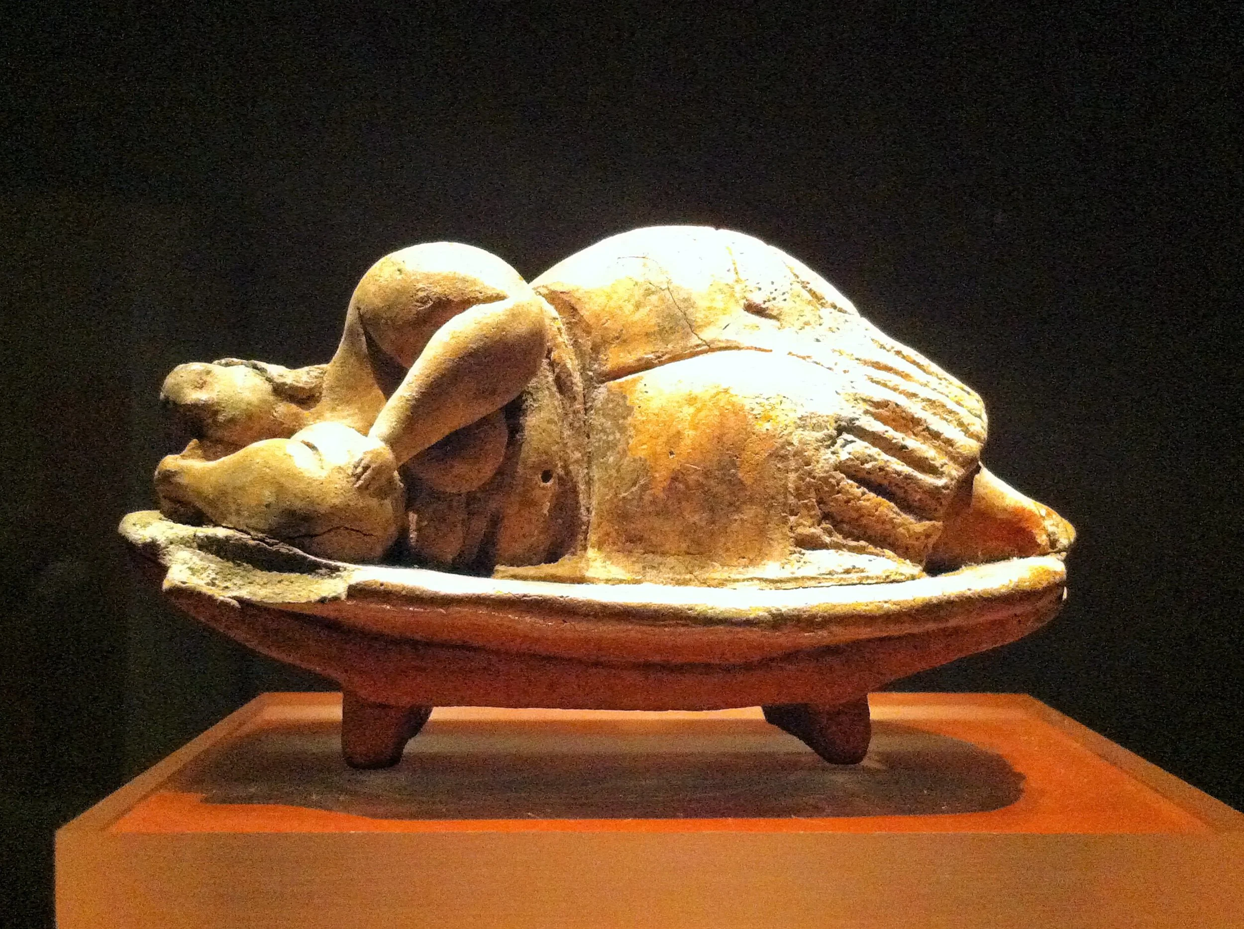 Ancient wisdom for a modern world. Pictured: the 5,000 year old Sleeping Goddess of Malta. 