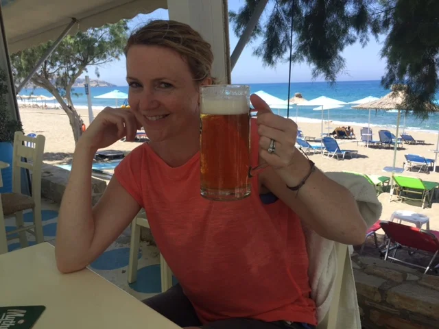 Hot beaches and giant beers. 