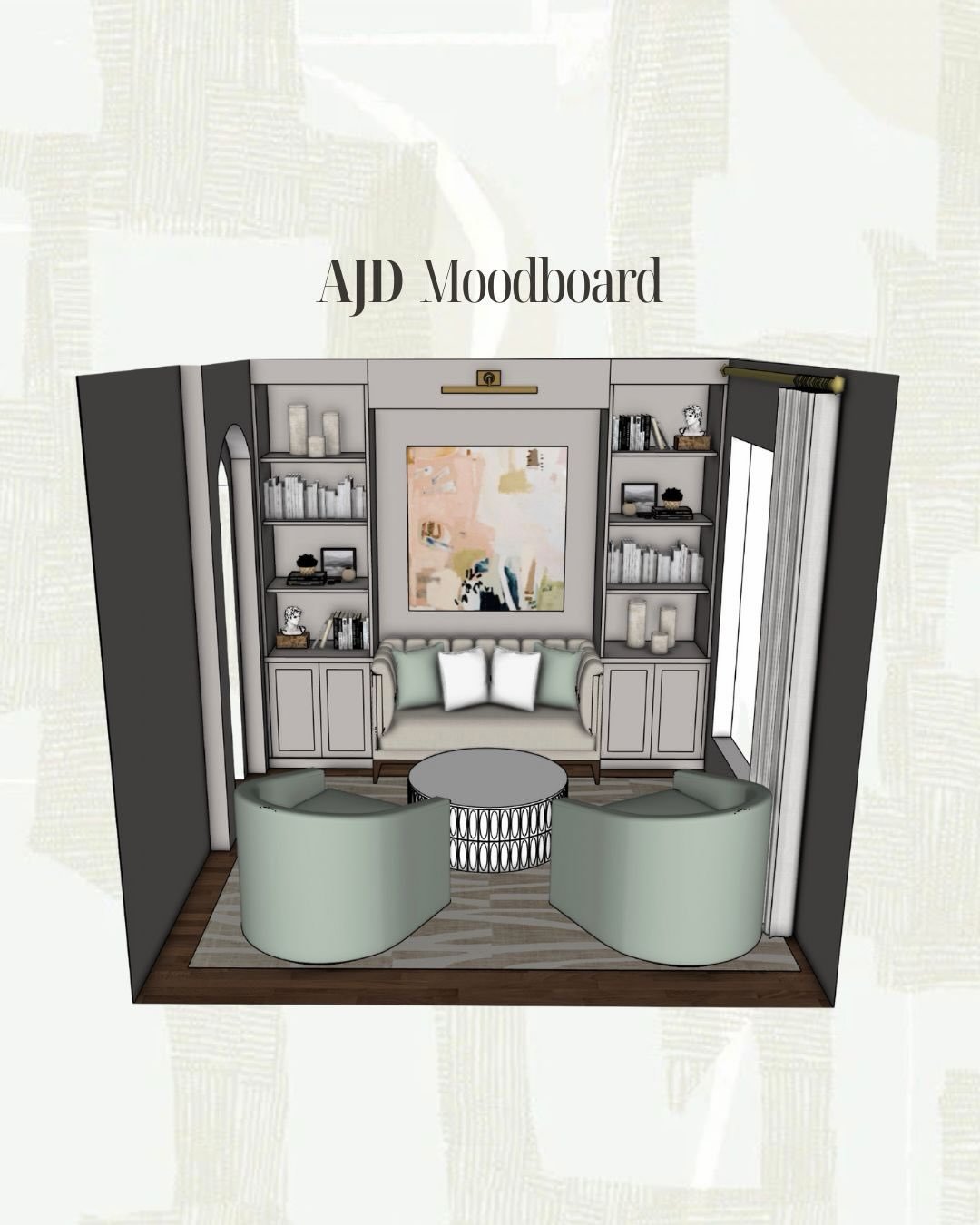 This room didn&rsquo;t need more square footage.

It needed confidence.

Design is about making decisive choices &mdash; and standing by them.

#amyjoycedesigns #projectstory #luxuryinteriors #dfwinteriors #designconfidence