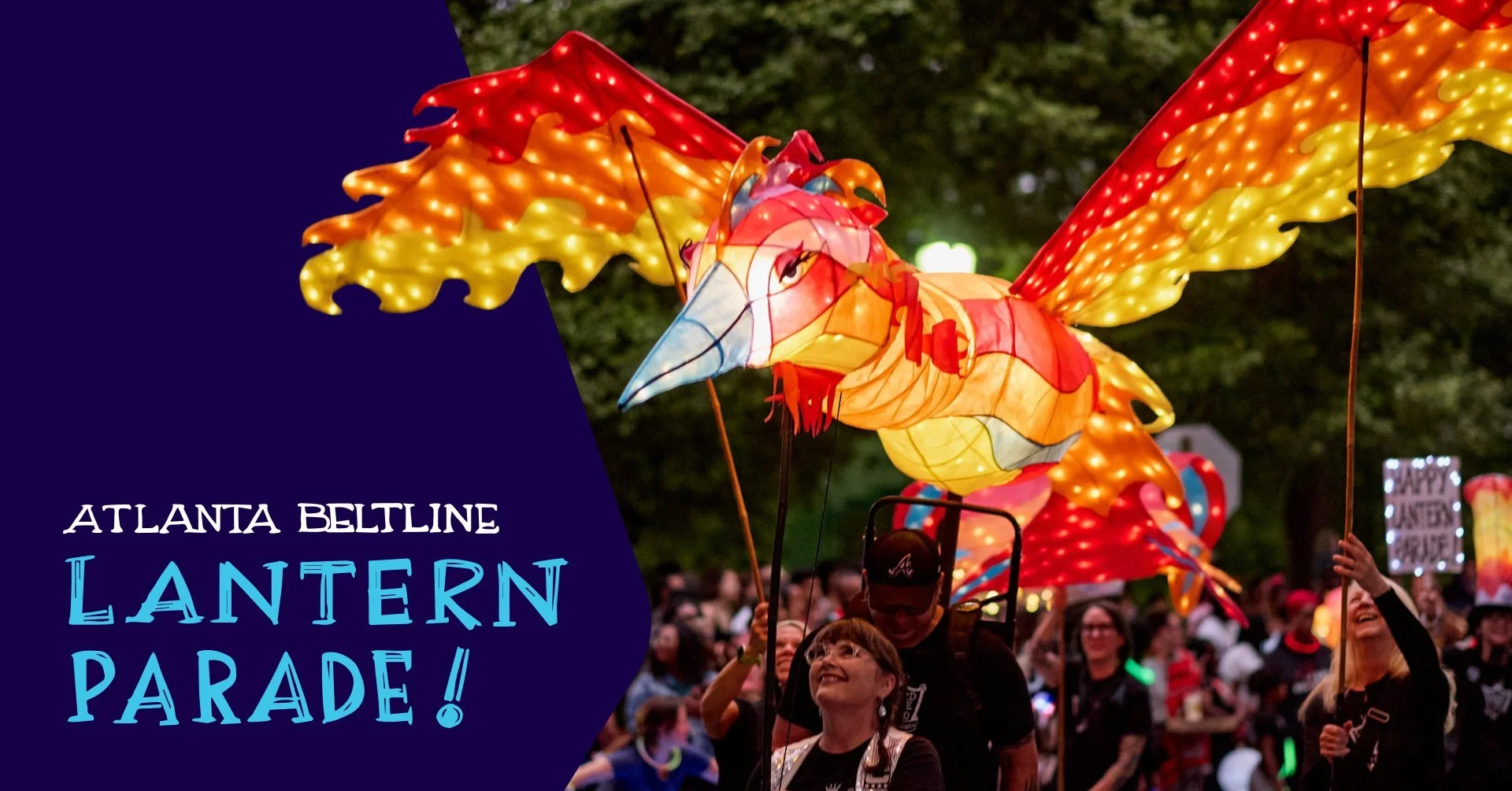 Atlanta Beltline: LANTERN PARADE