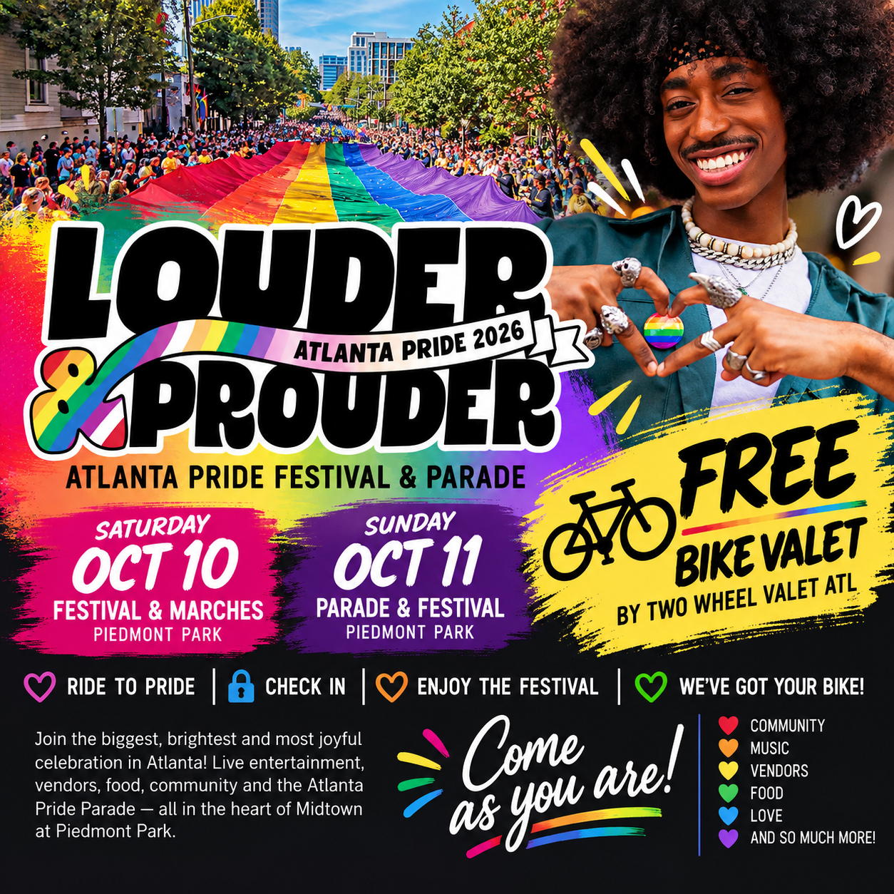 PRIDE ATL - Saturday &amp; Sunday
