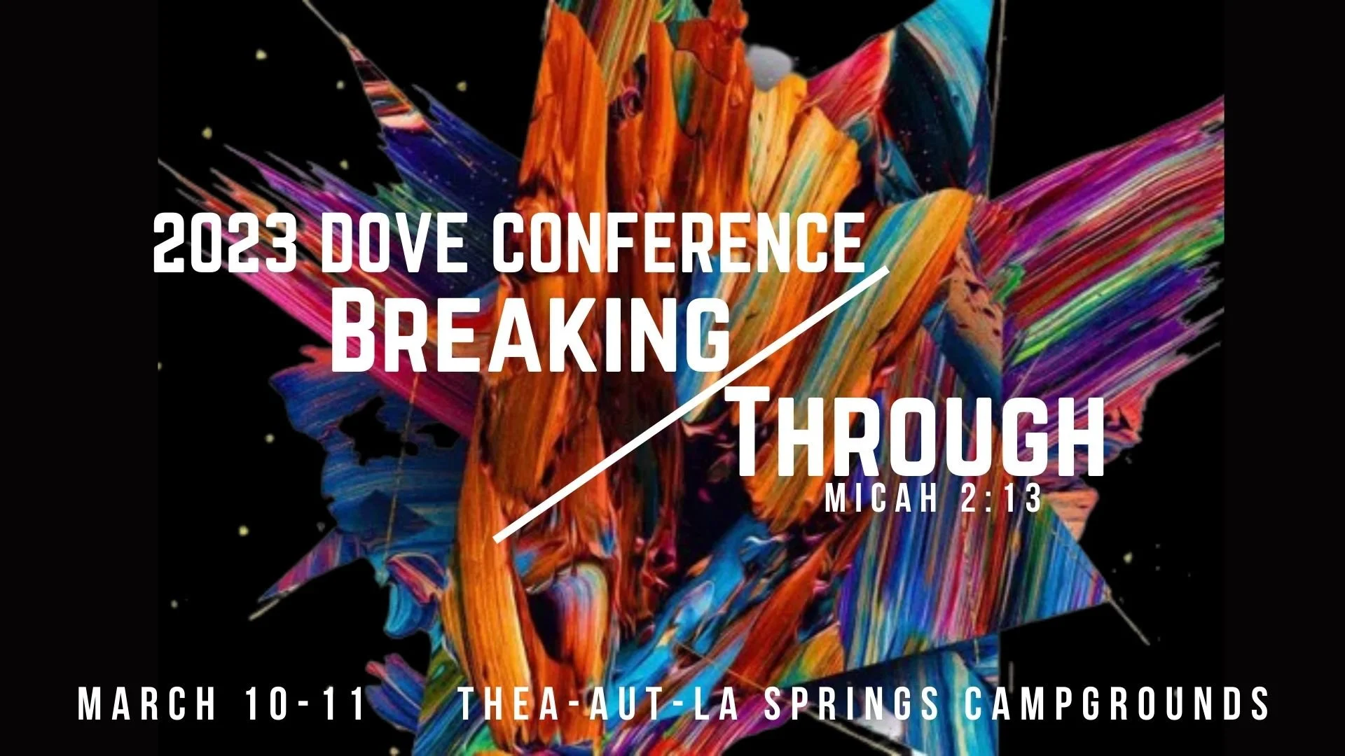 DOVE Conference @ Thea-Aut-La Springs Campground