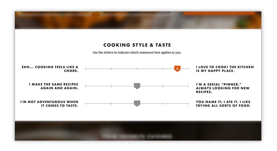 Which cuisines are you into?