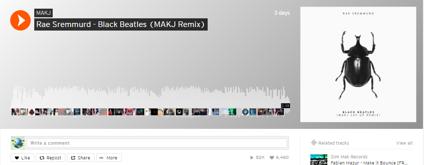 Rae Sremmurd - Black Beatles (MAKJ Remix)