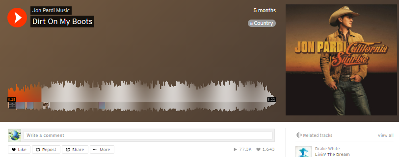 Jon Pardi - Dirt On My Boots