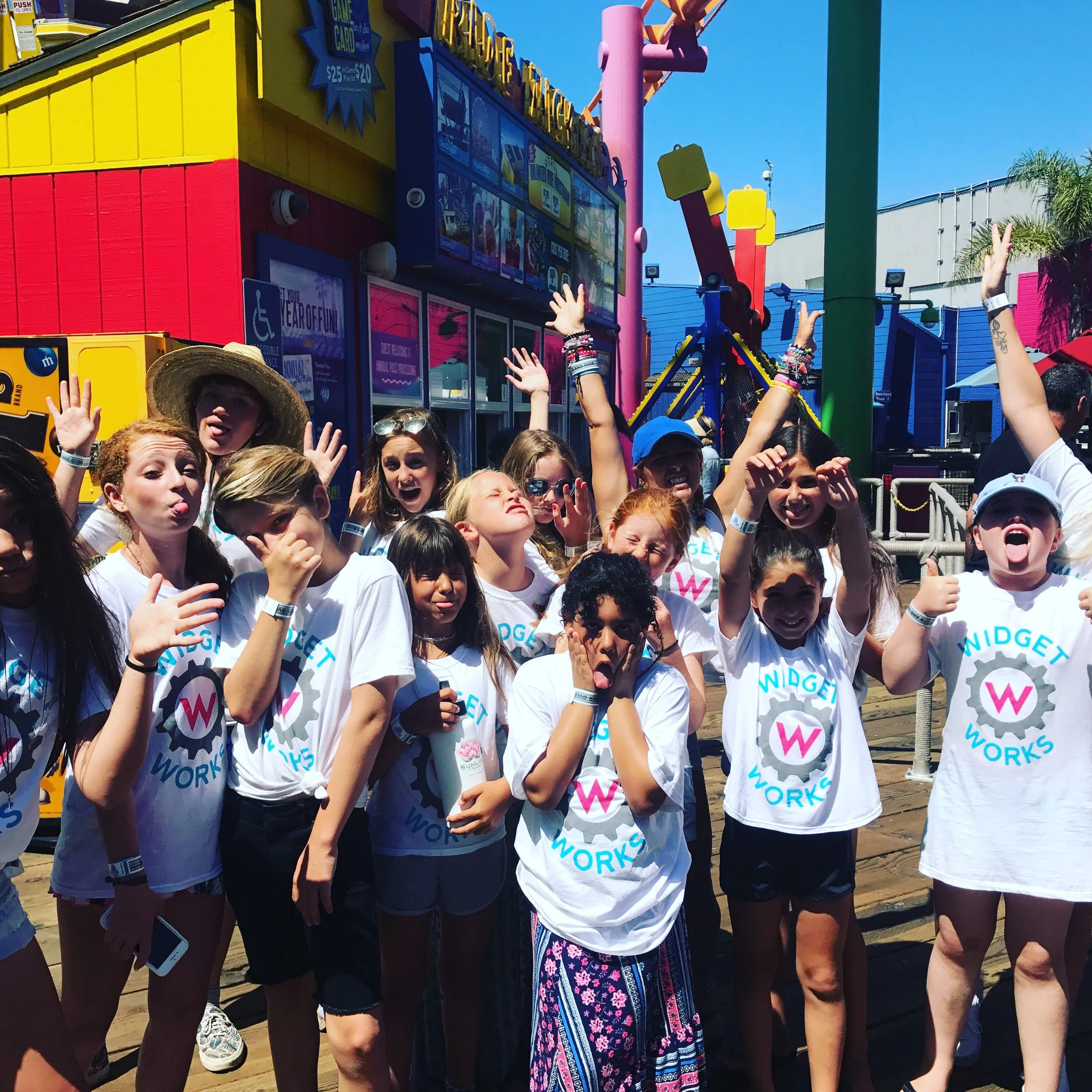 WIDGET WORKS SANTA MONICA PIER ADVENTURE!