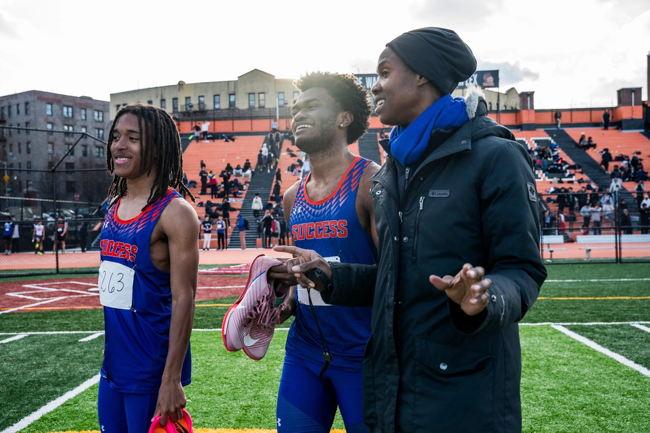  The Penn Relays, established in 1895, is the oldest and largest track-and-field competition in the United States, drawing the nation’s best high school and college athletes as well as elite runners from around the world.  For the Success Academy stu