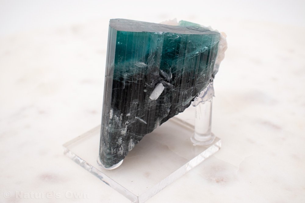 Large Indicolite Tourmaline Mineral Specimen. Gems, minerals, fossils, Jewelry for sale online Nature's Own Breckenridge, Colorado