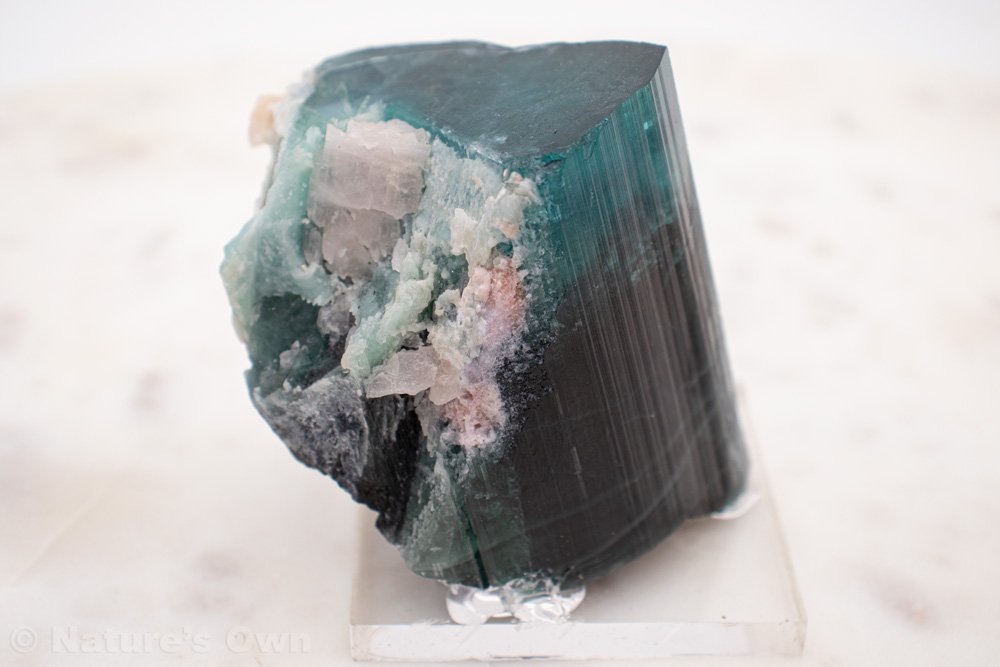 Large Indicolite Tourmaline Mineral Specimen. Gems, minerals, fossils, Jewelry for sale online Nature's Own Breckenridge, Colorado