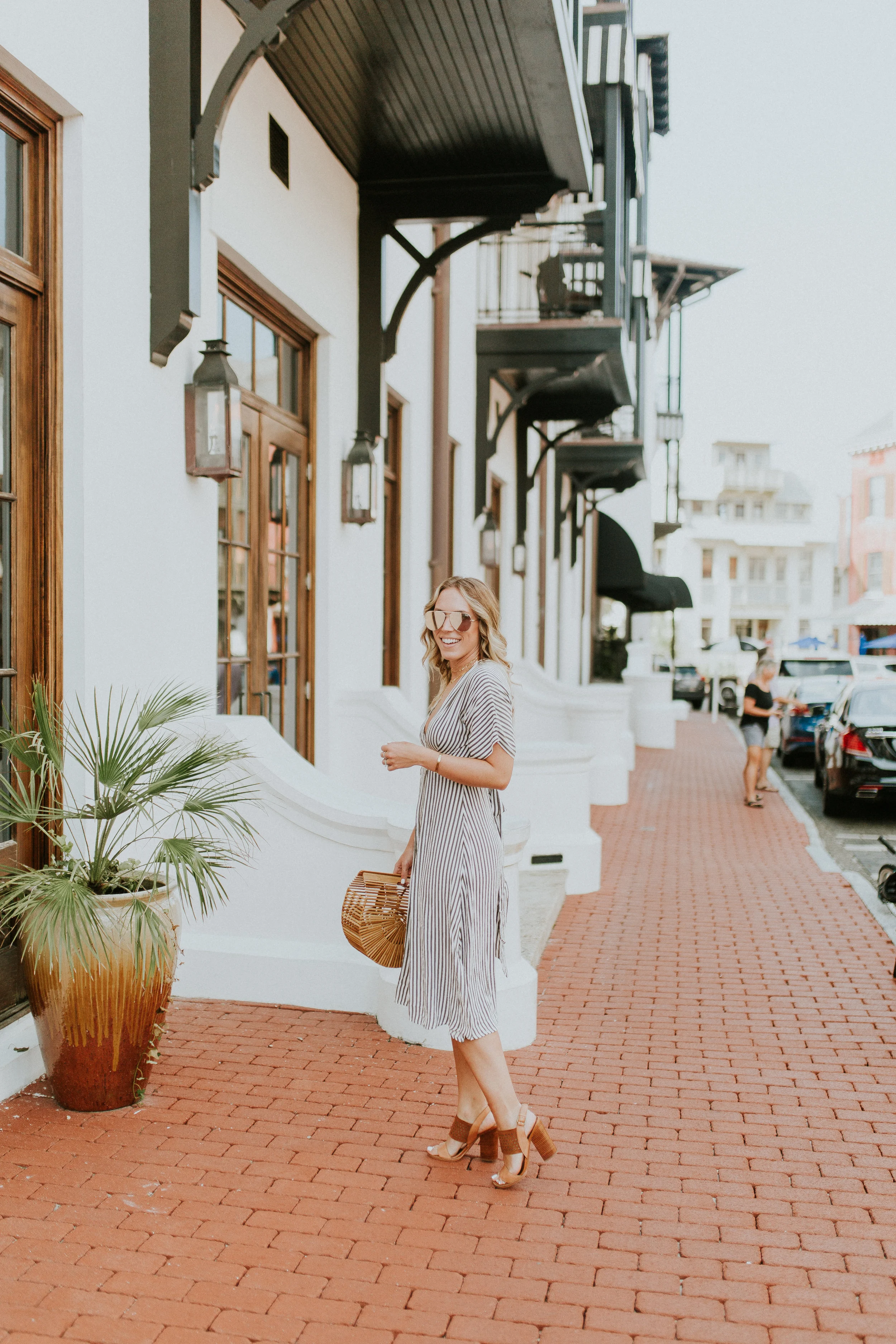 Blogger Gracefully Taylored in Faithful the Brand Stripe Dress(18).jpg